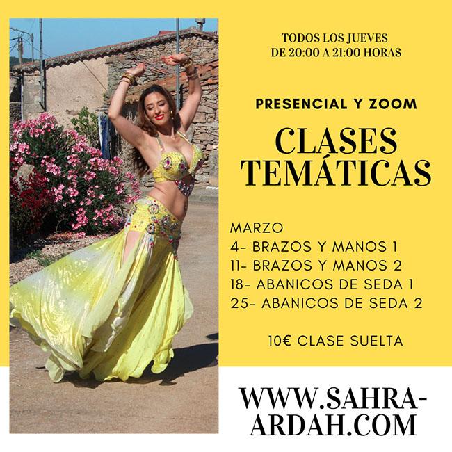 Clases temáticas febrero marzo