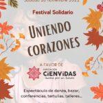 Cartel principal Festival Solidario "Uniendo Corazones"