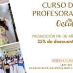 Curso de profesora online descuento 25 portada