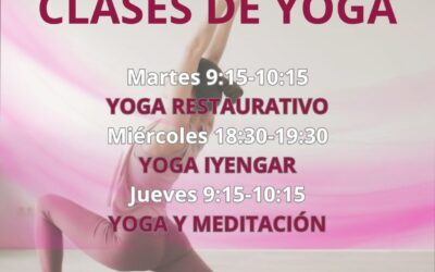 Clases de Yoga con Sahra Ardah 25/26