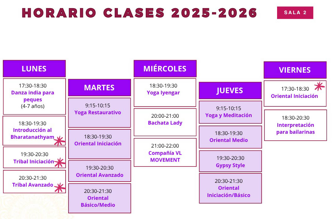 Horario Clase11-2025 Sala2