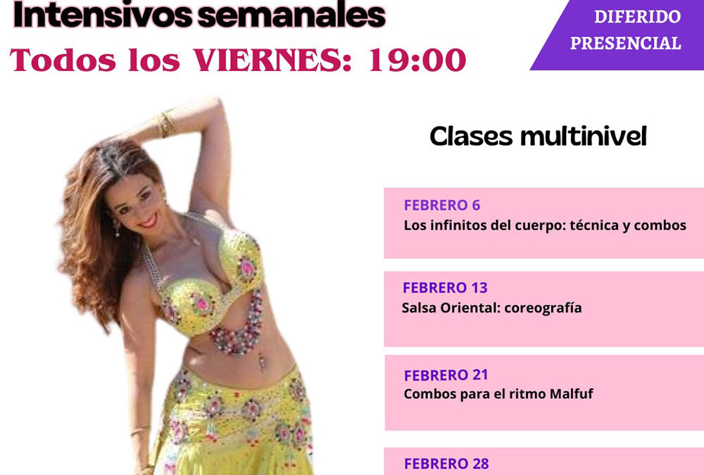 Intensivos Semanales Todos los Viernes a las 19:00